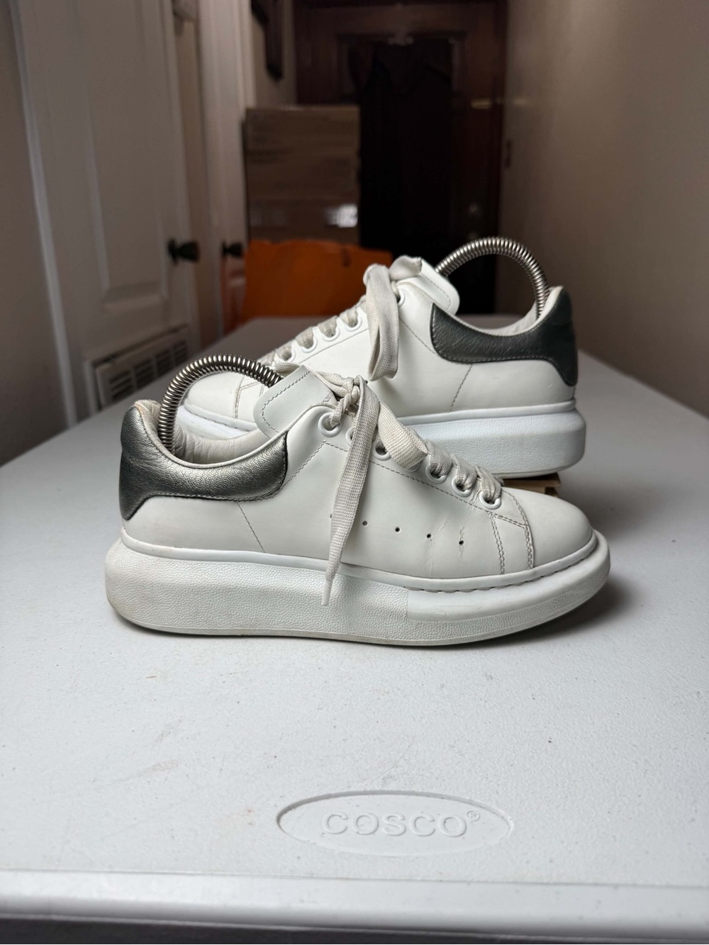 Alexander McQueen Oversized Sneaker White Sz 37 / US 7